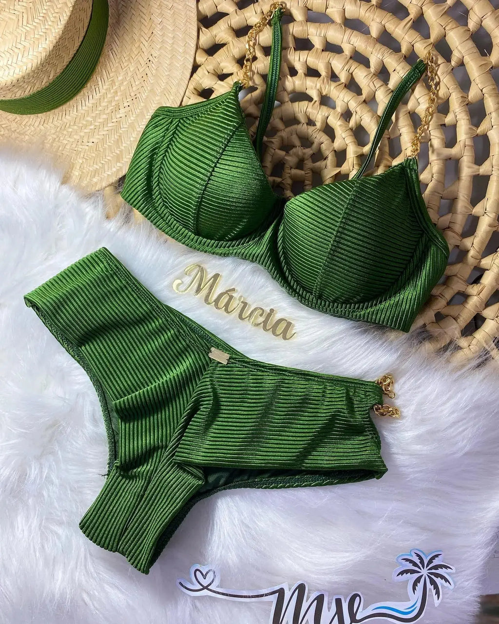 Women's Swimwear Set Women's Two Piece Swimsuit - Figure Flattering - Marcia