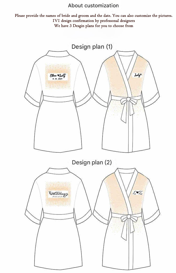 Luxurious Rhinestone Satin Bridal & Bridesmaid Robe – Sparkling Elegance for Weddings