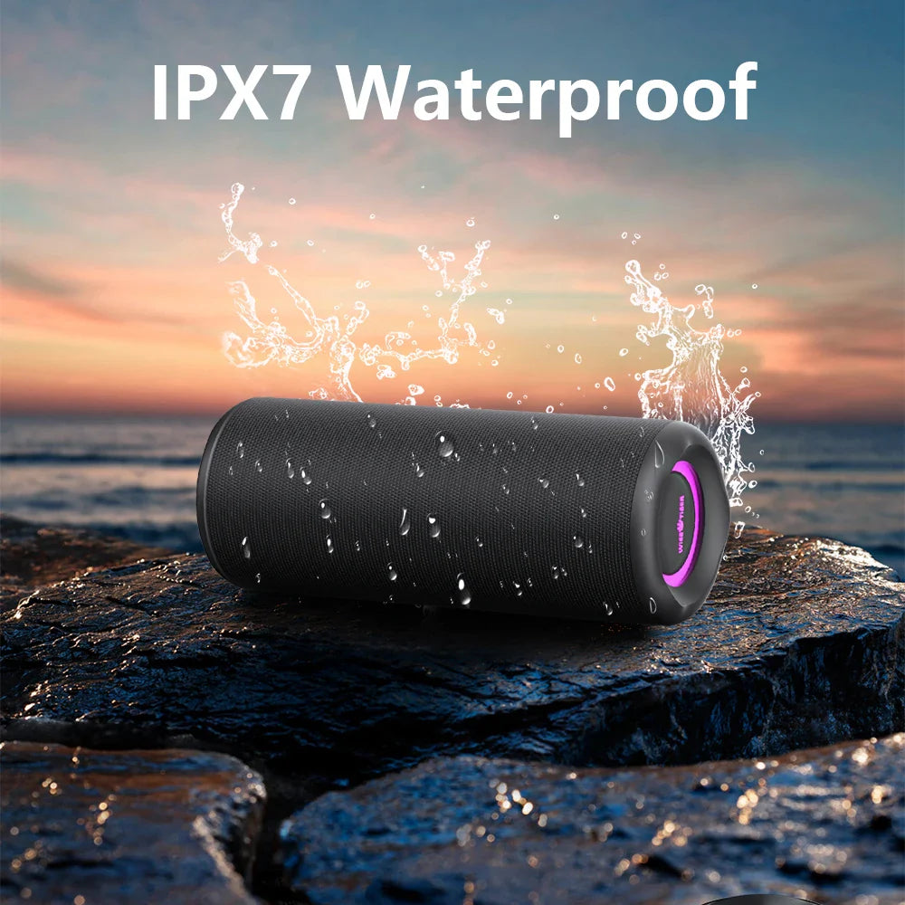 P3 Portable Bluetooth Speaker — 30W, IPX7 Waterproof, RGB Lights | Electronics Den