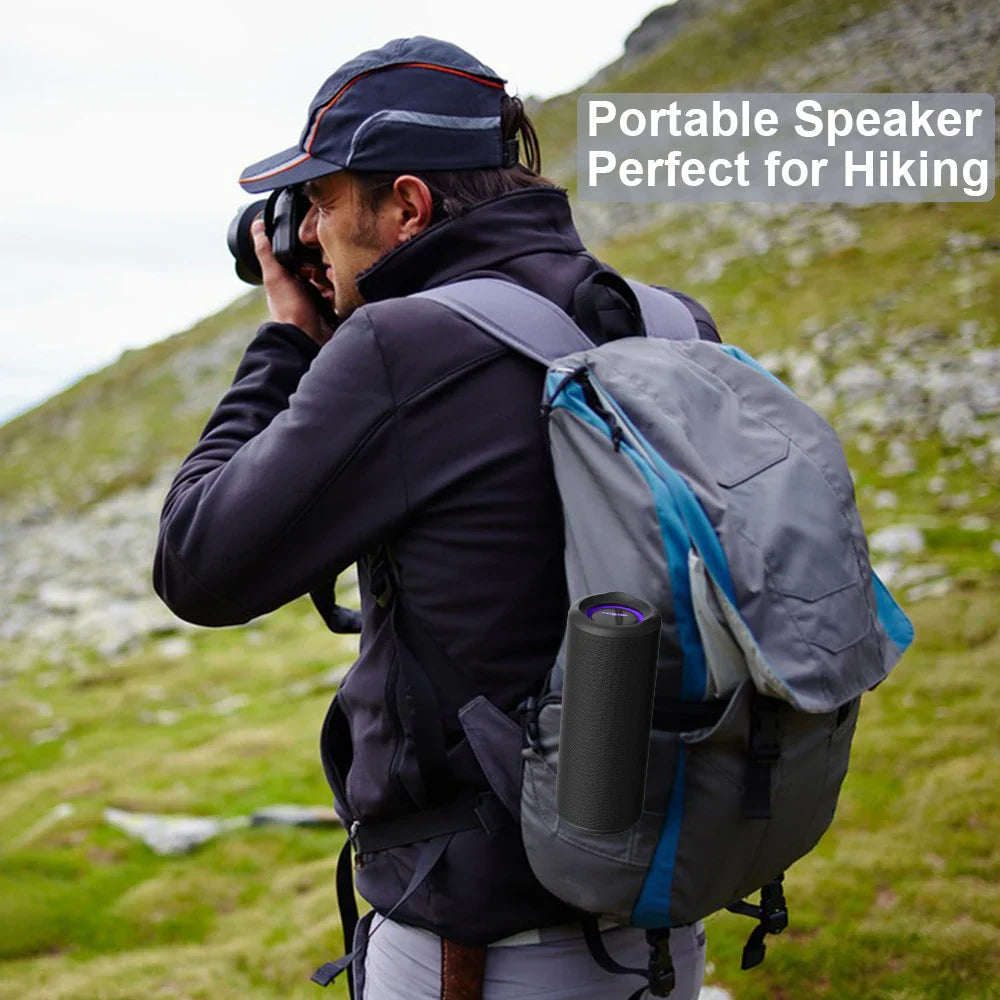P3 Portable Bluetooth Speaker — 30W, IPX7 Waterproof, RGB Lights | Electronics Den
