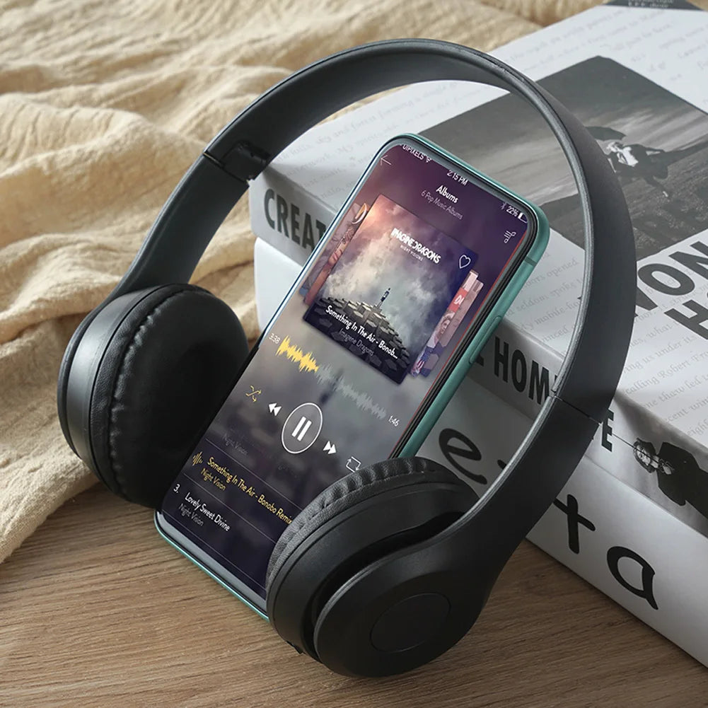P47 Wireless Bluetooth Headphones — Over-Ear, Balanced Sound | Electronics Den