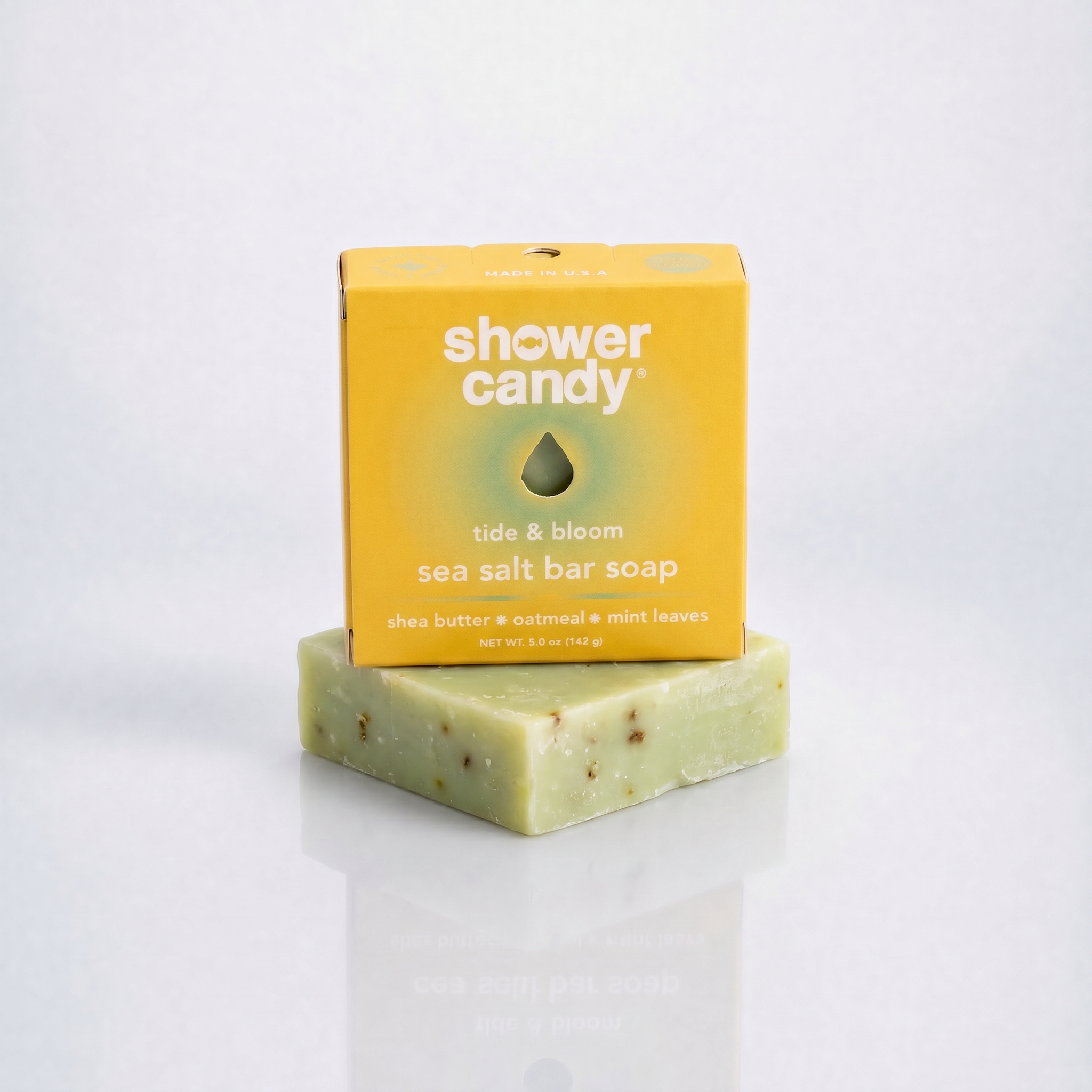 Tide & Bloom Body Wash Bar – Gentle Cleanse with Sea Salt