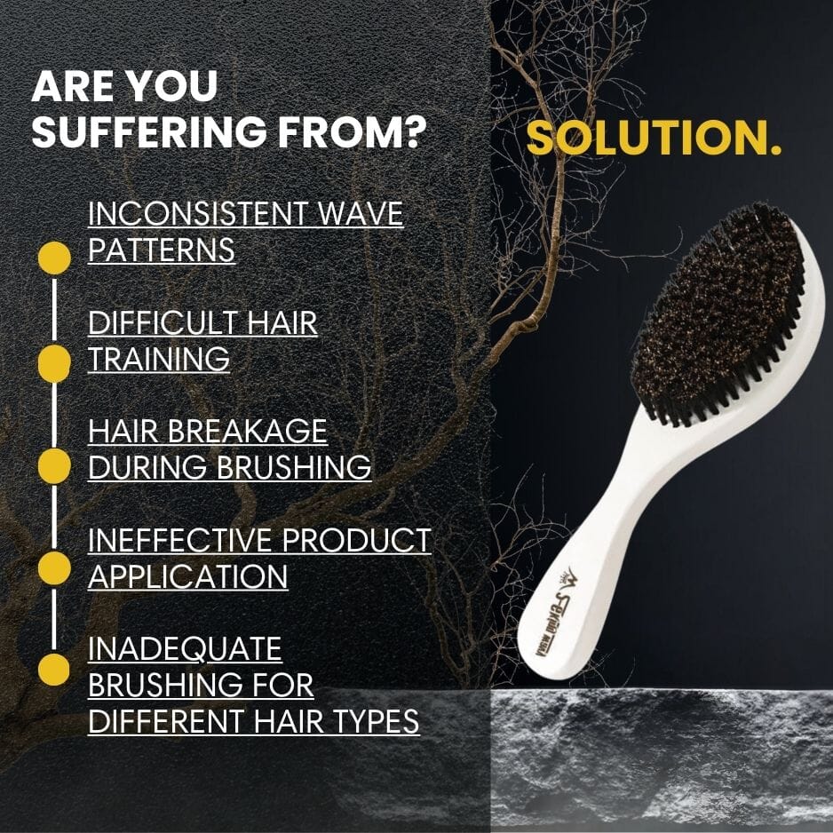 360 Wave Long Handle Curved Brush