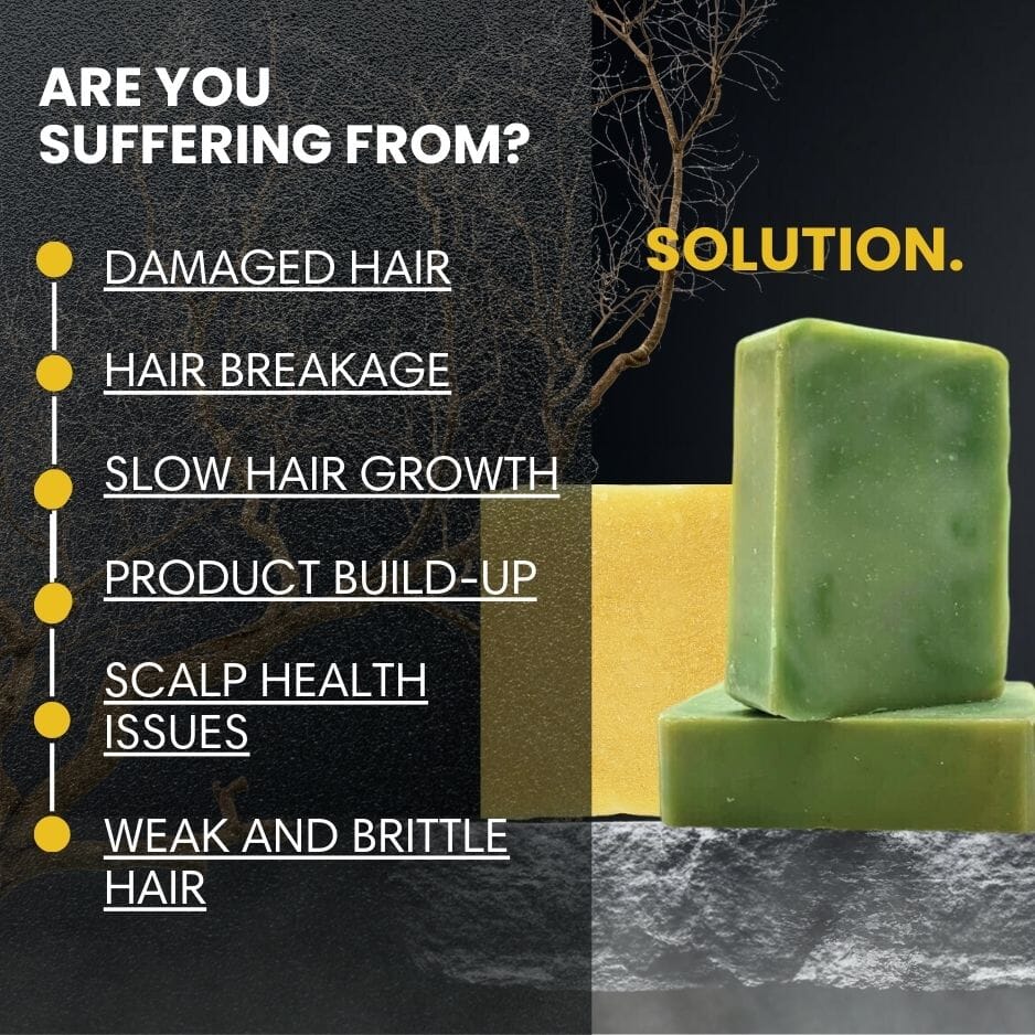 Batana Shampoo Bar for Dry Scalp & Coarse Hair