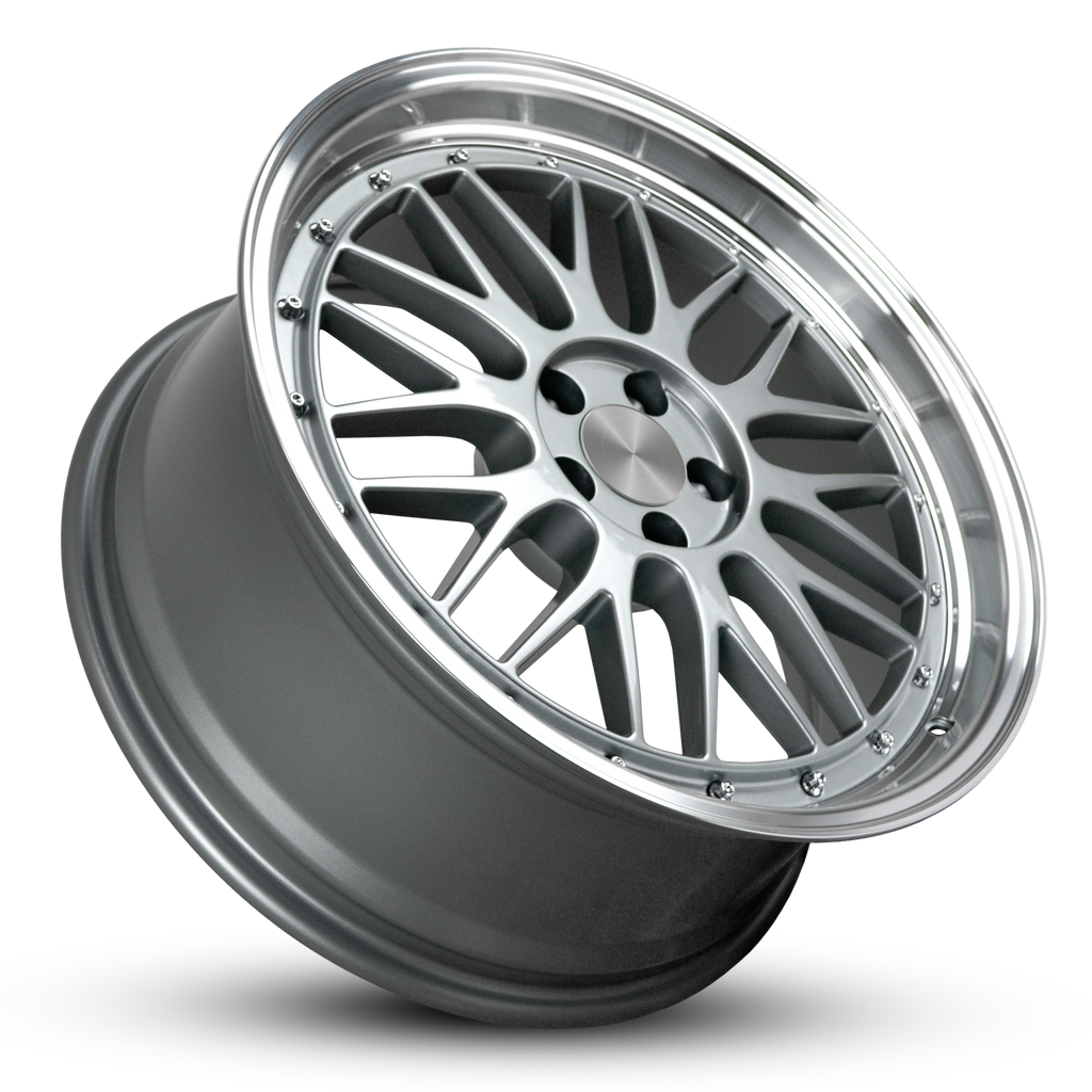 PRO TRAK | Gunmetal Polished Lip | 18x8.0 ( 5x100 )