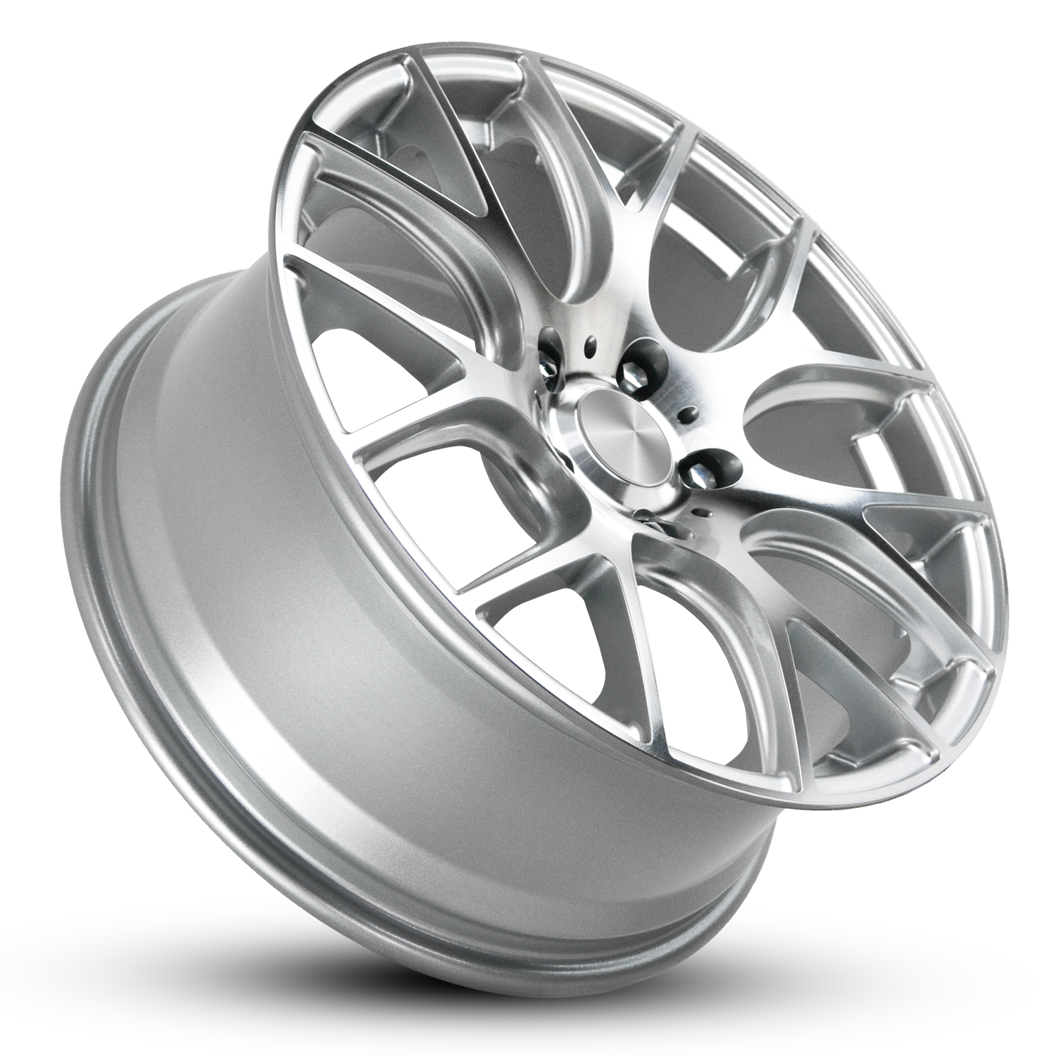 PRO SPOKE | Silver Machined Face | 19x8.5 ( 5x112 )