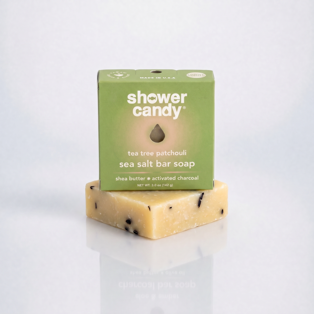 Tea Tree Patchouli Bar Soap – Purifying Olive Oil Cleanse