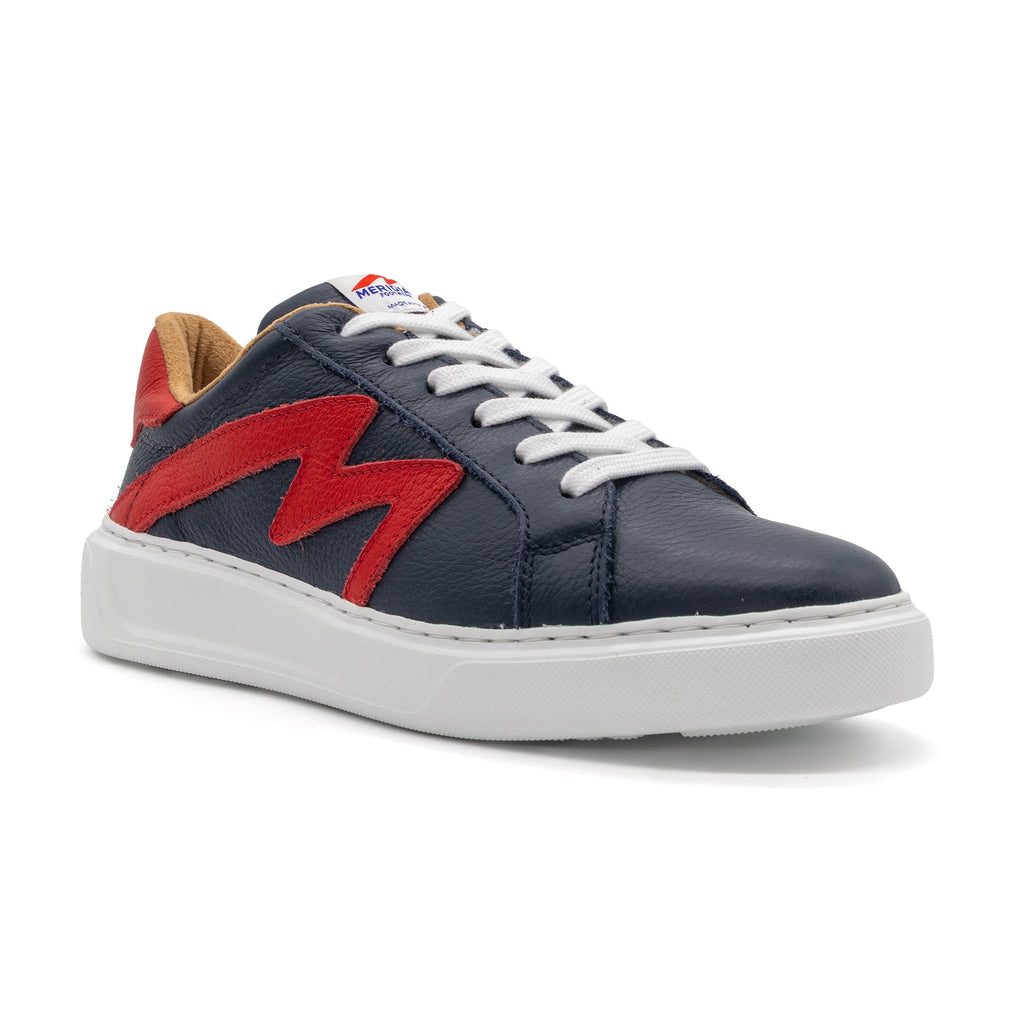 601 Two-Tone | Navy + Red Berry