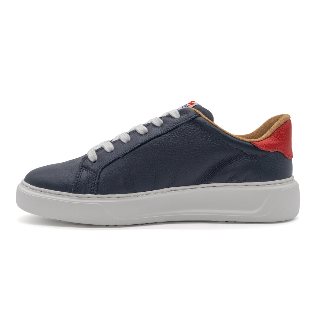 601 Two-Tone | Navy + Red Berry