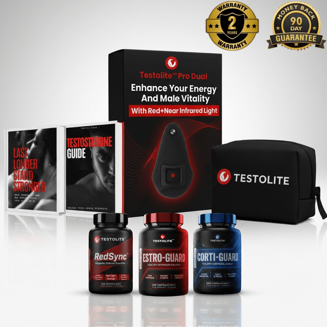 Testolite® Complete Bundle — PRO Dual Device + Full Supplement System | Testolite