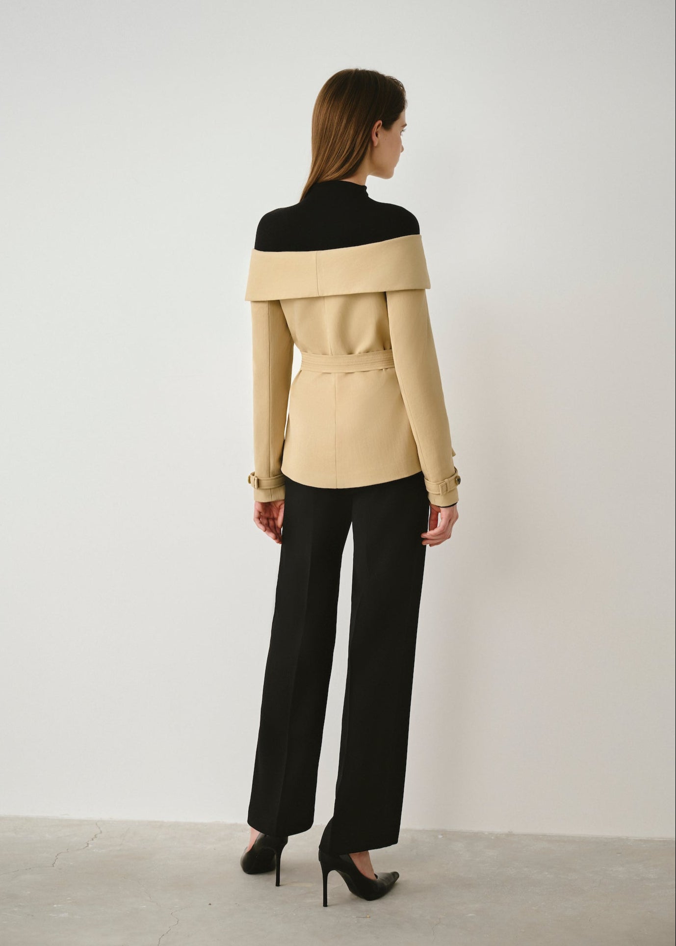 Mock Neck Knit Top