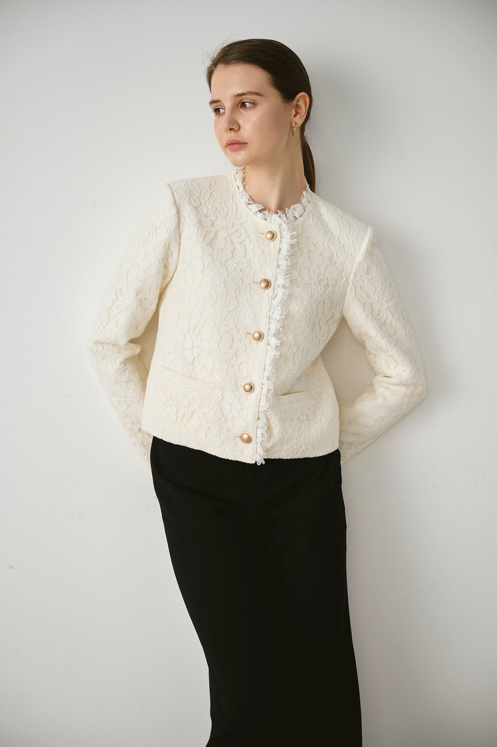 Lace Textured Jacket