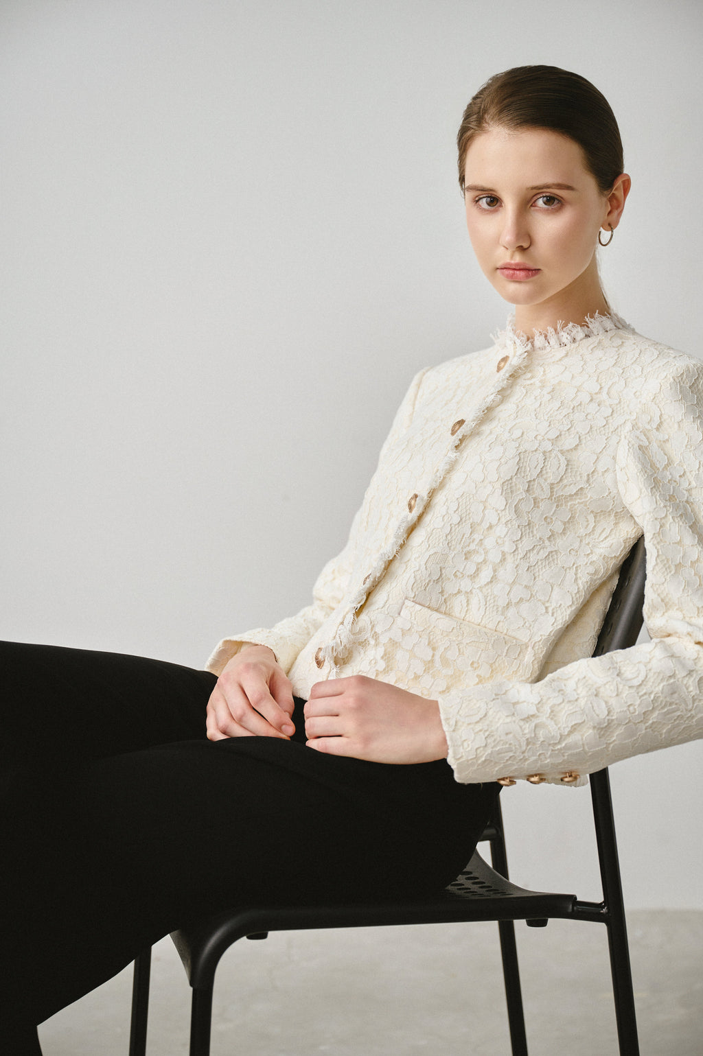 Lace Textured Jacket