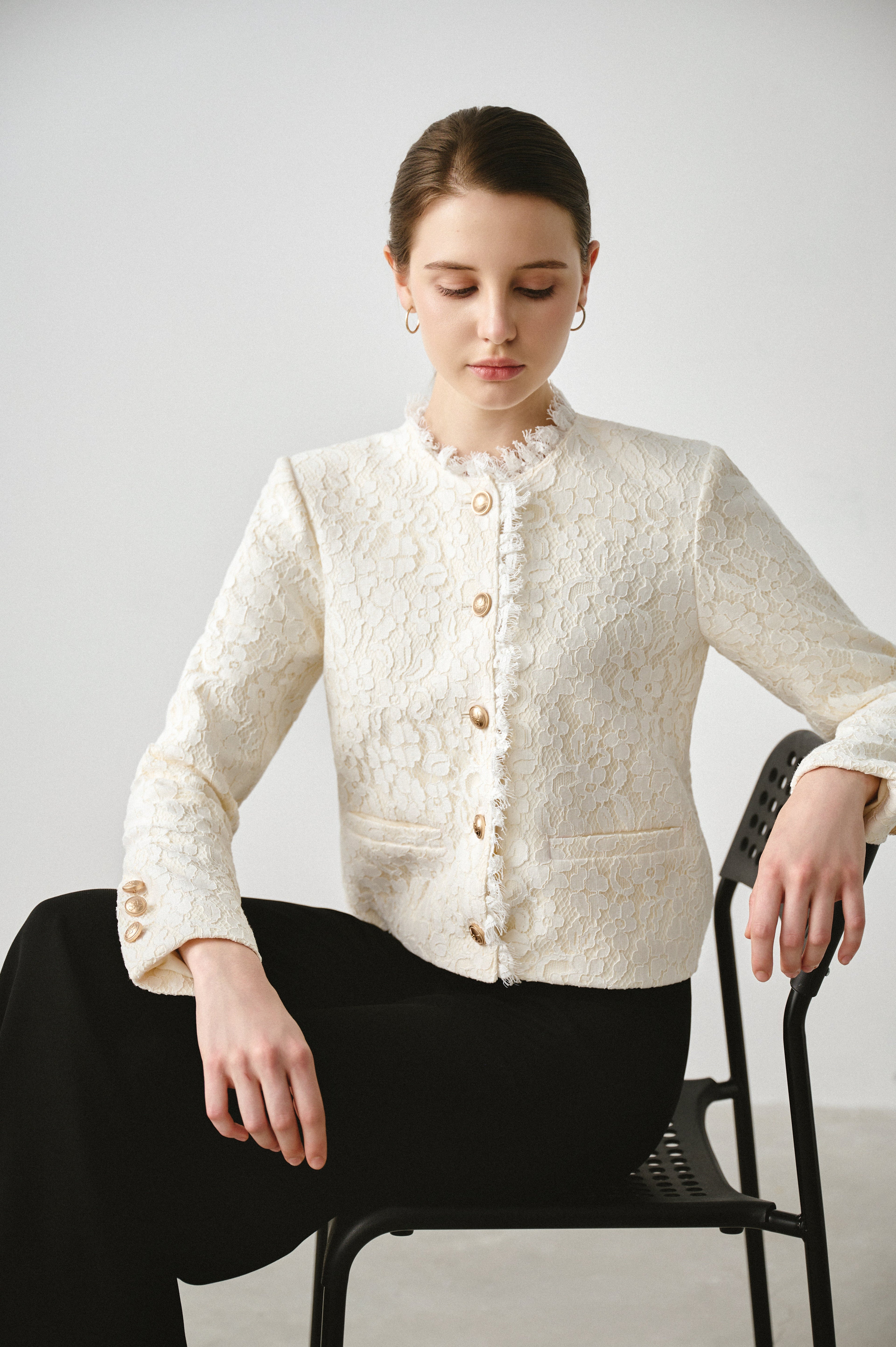 Lace Textured Jacket