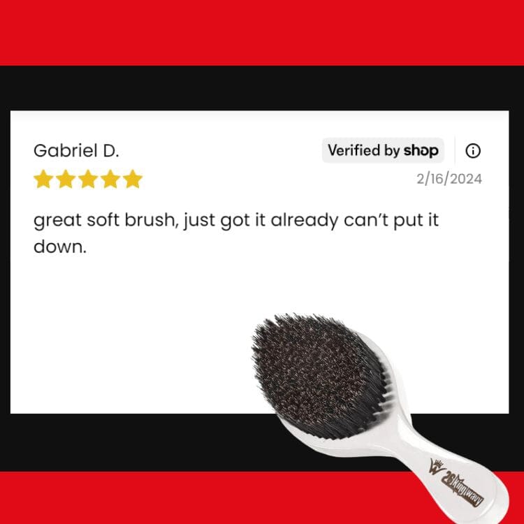 360 Wave Long Handle Curved Brush