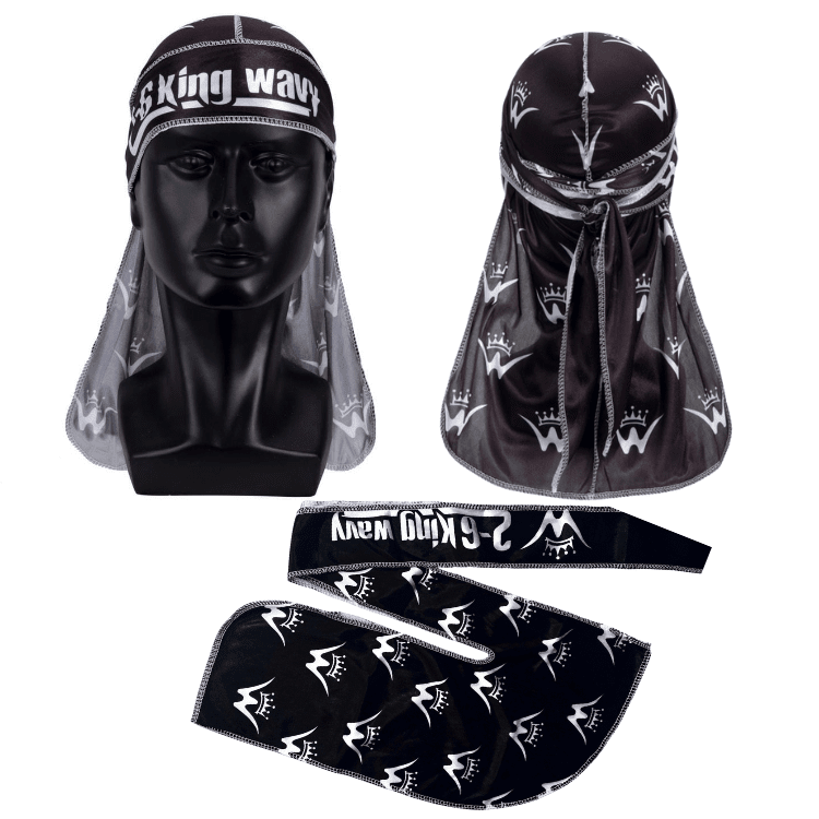 Silk Durag for 360 Waves & Overnight Compression [All Variants]