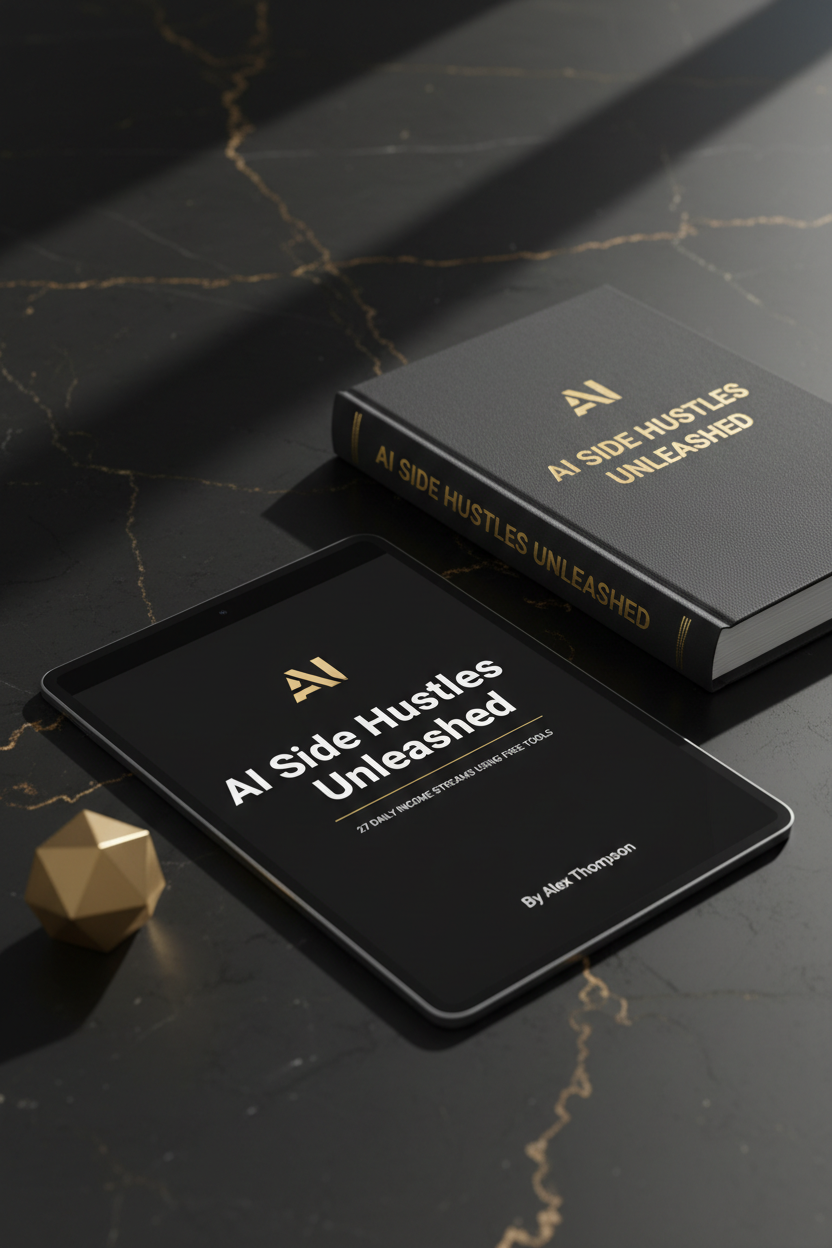 AI Side Hustles — Premium Mockup