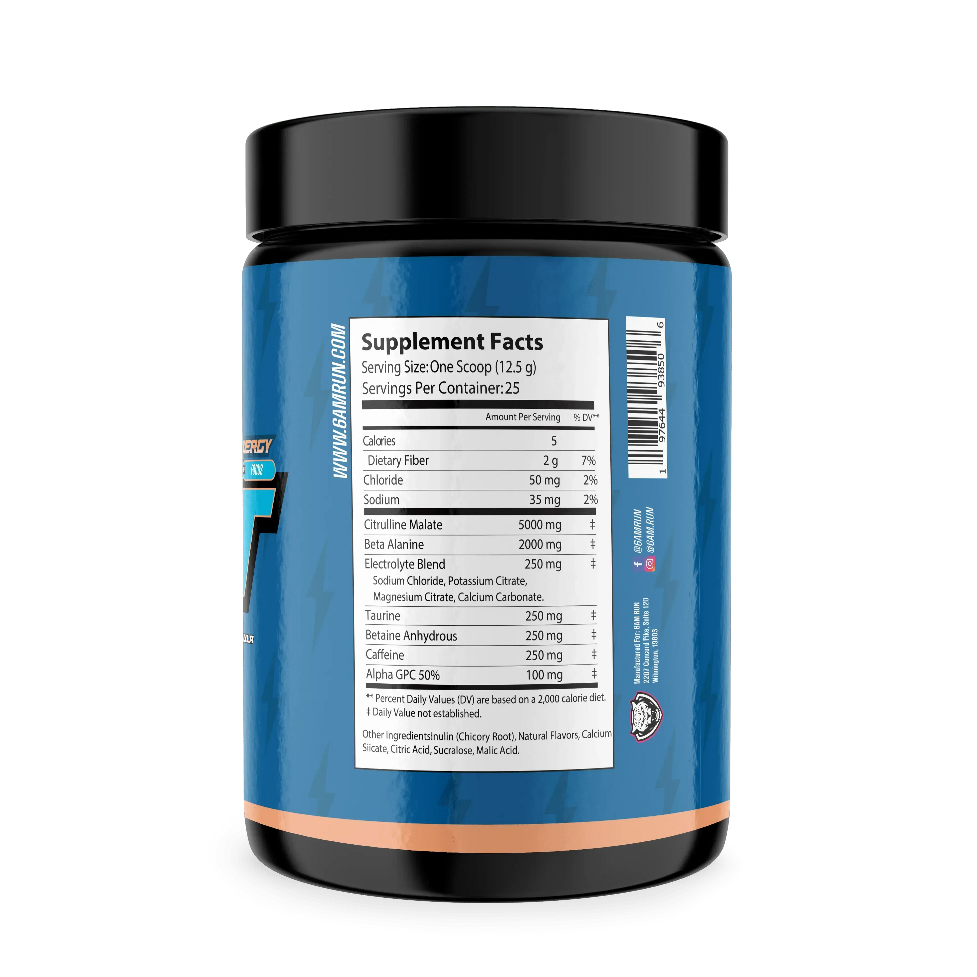 BOLT — Explosive Pre-Workout Energy Formula | 6AM Run