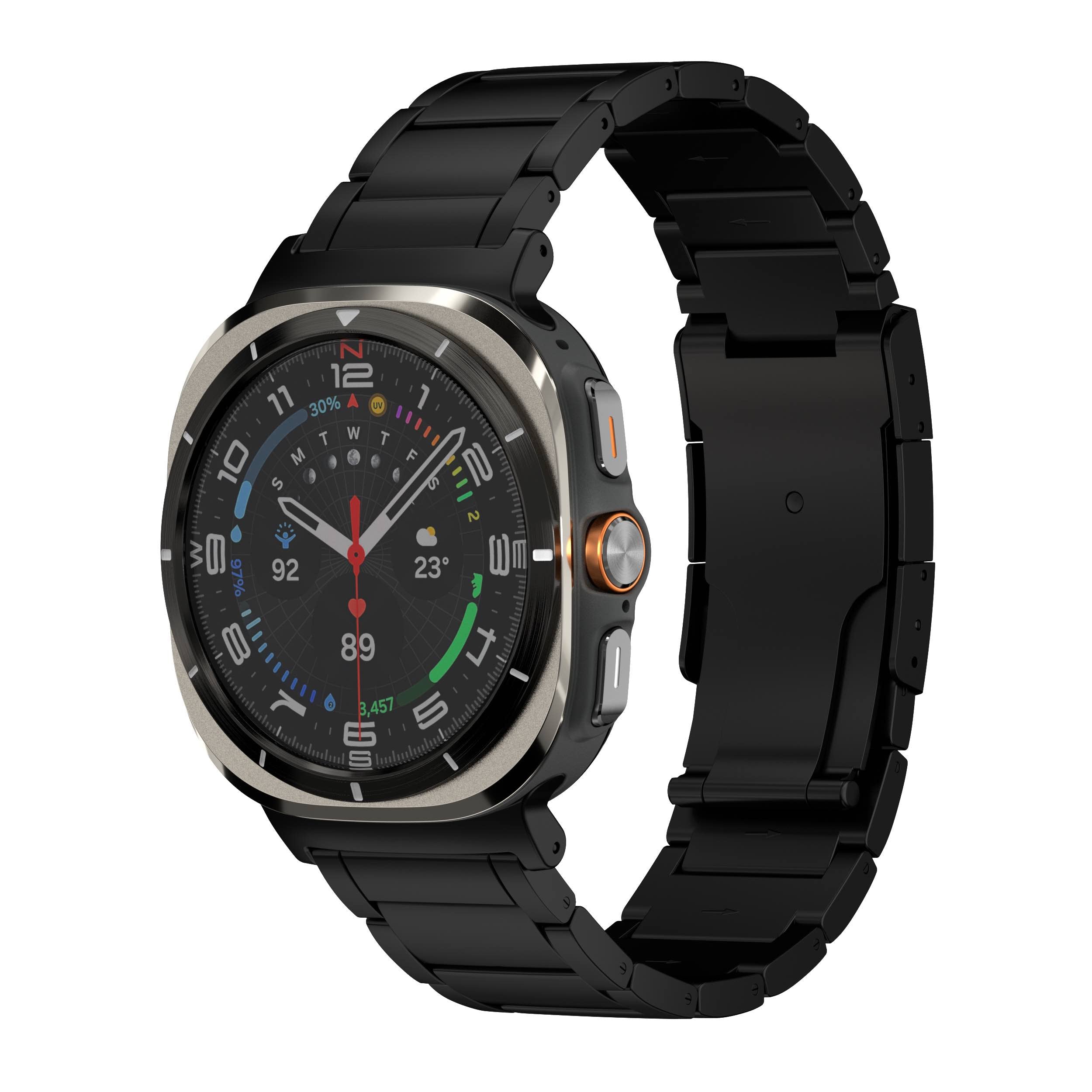 Robust Titanium Band T01 — Grade 2 Titanium | Samsung Galaxy Watch Ultra 47mm | Robust
