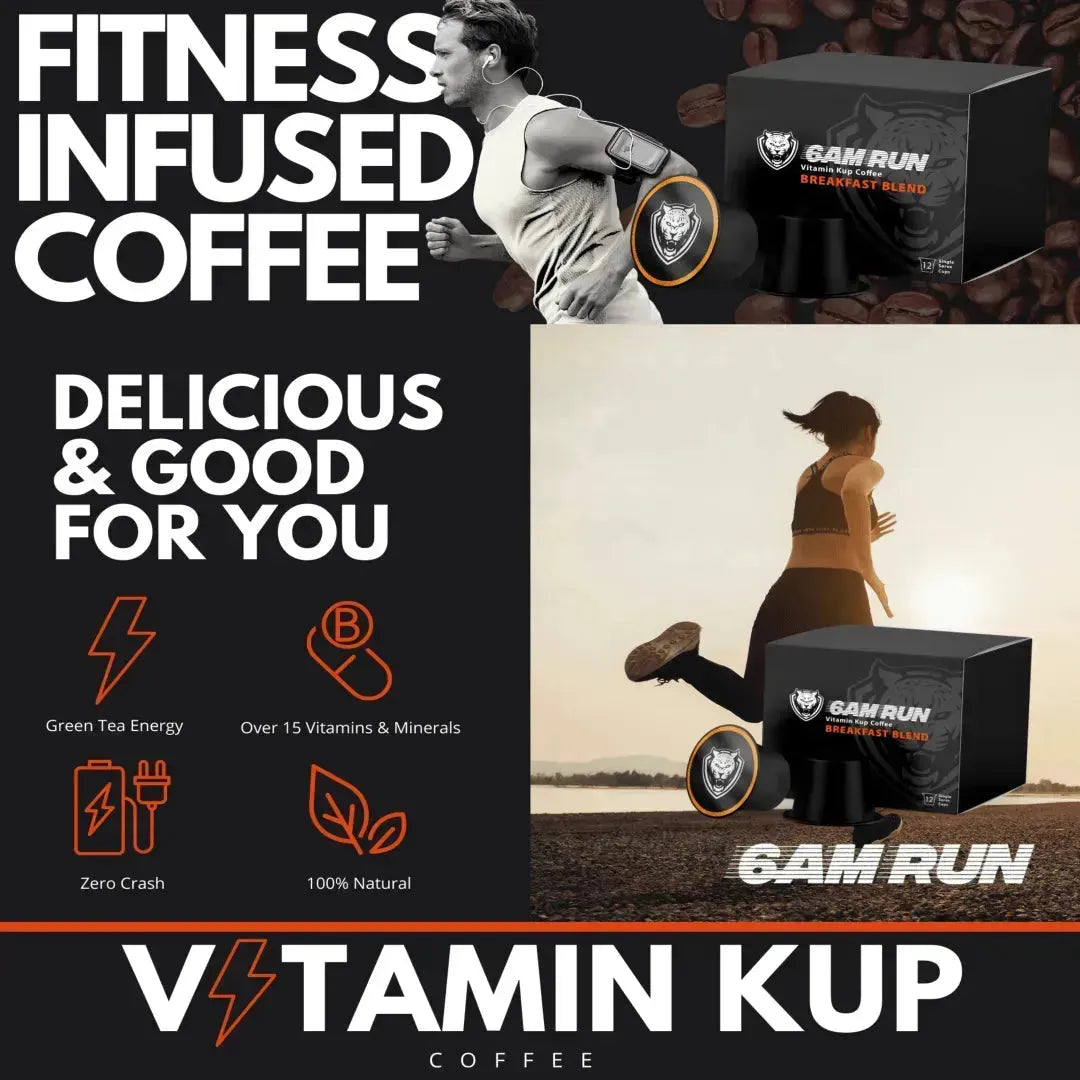 6AM Run Vitamin Coffee — Bold Coffee + Essential Vitamins | 6AM Run
