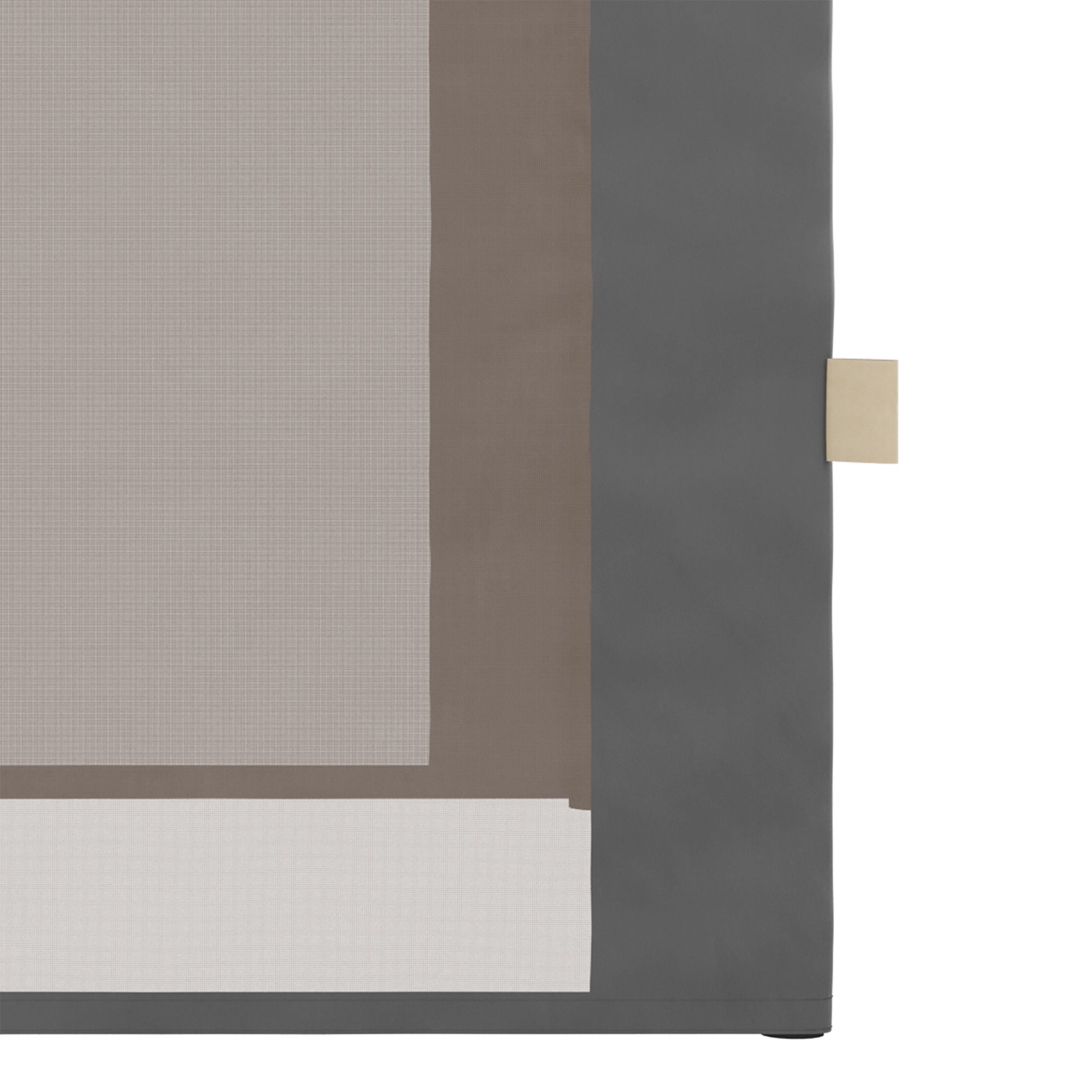 10x10 Pop Up Canopy, Netting, Foldable, Height Adjustable, Wheeled Carry Bag, 4 Sand Bags, Beige