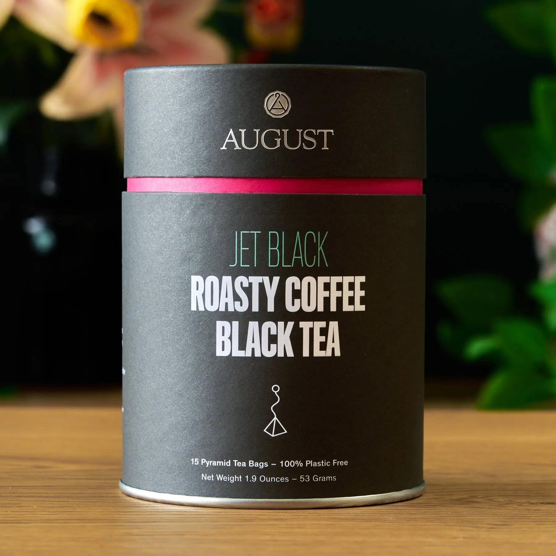Jet Black — Roasty Coffee Black Tea | 15 Tea Bags