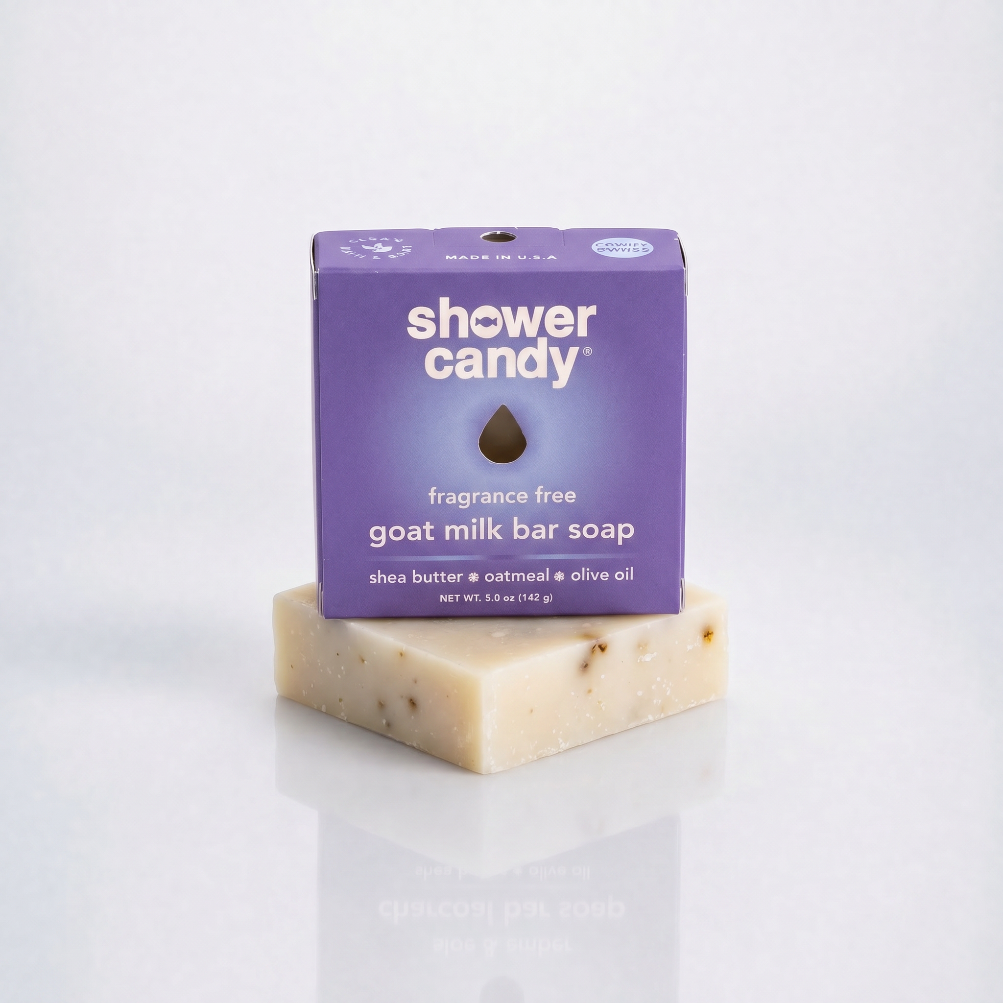 Fragrance Free Goat Milk Bar Soap – Gentle Hydrating Cleanse