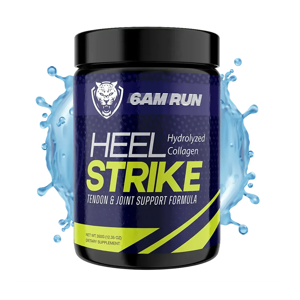 HEEL STRIKE — Hydrolyzed Collagen Joint Support for Runners | 6AM Run