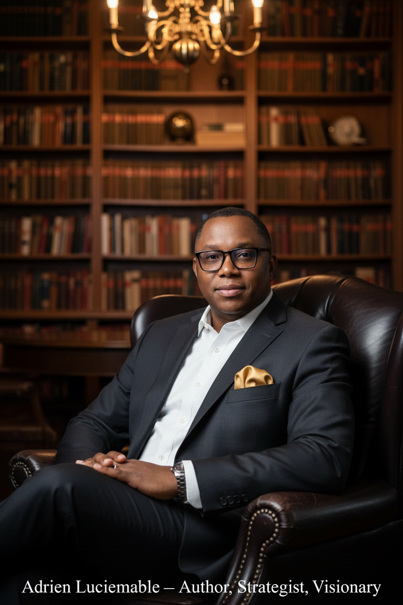 Adrien Luciemable author portrait for The Strategic Mindset