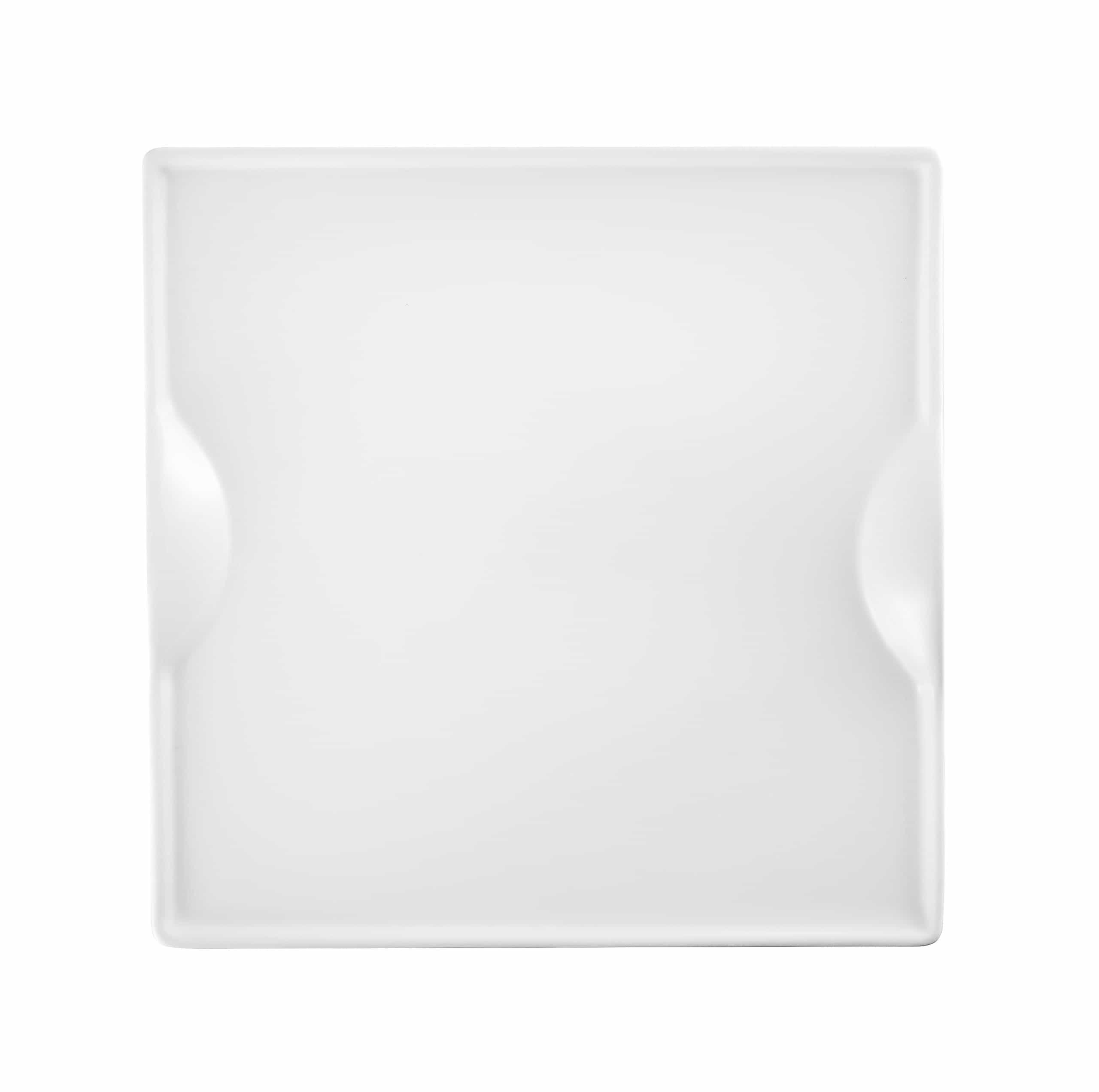 Square Porcelain Dinnerware Set — 20-Piece Service for 4 | Little White Dish