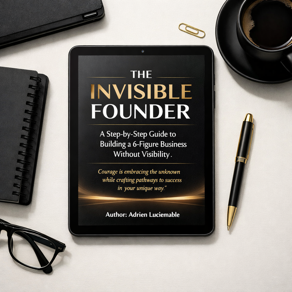 The Invisible Founder: A Step-by-Step Guide to Building a 6-Figure Business Without Visibility