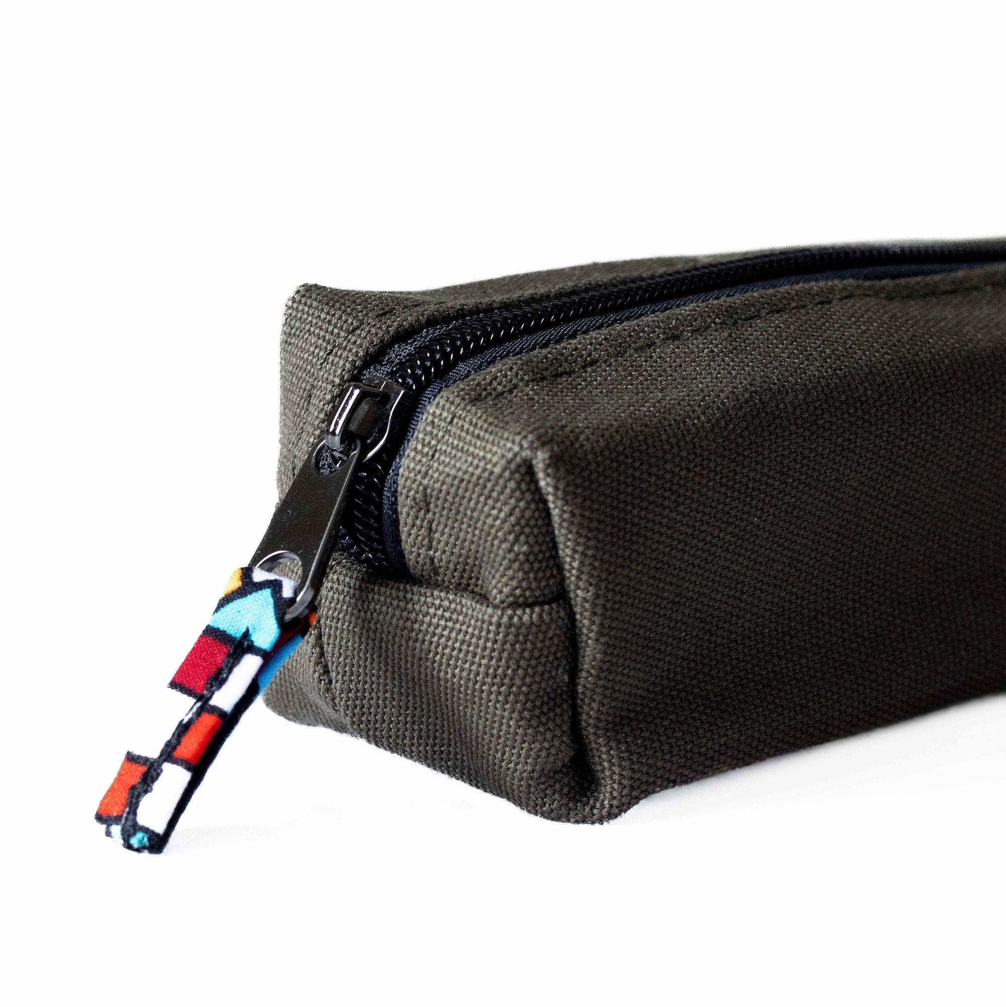Pencil Pouch Zipper Bag – Fair Trade Cotton Canvas Pencil Case