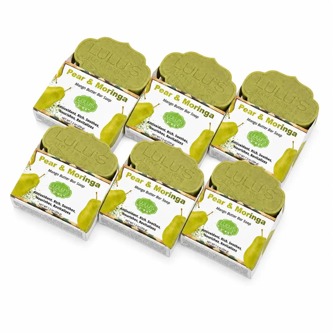 Pear & Moringa Mango Butter Bar Soap – Nourishing Cleanse