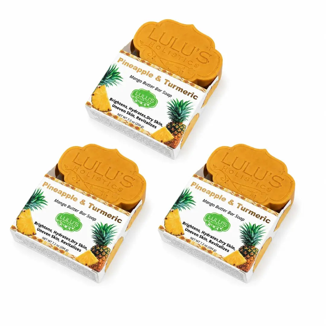 Pomegranate Mango Turmeric Kojic Shea Butter Bar Soap – Brightening Cleanse