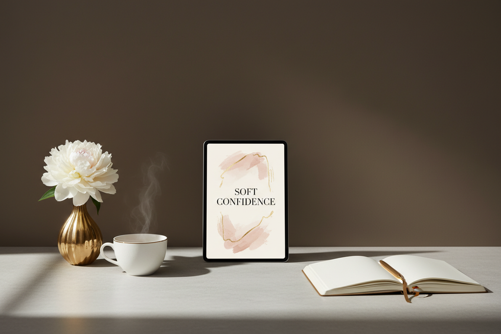 Minimalist Feminine Desk