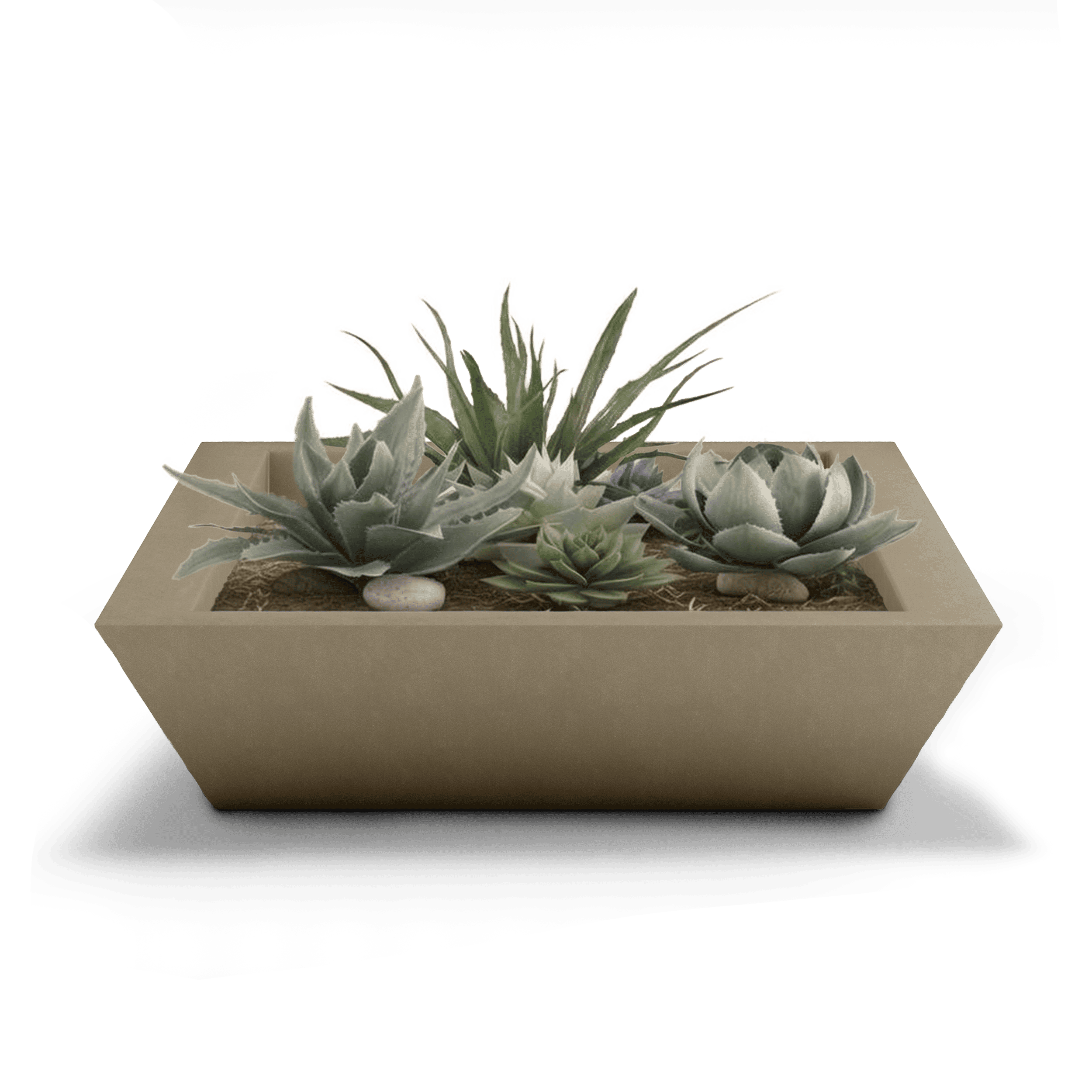 Newport Outdoor Shallow Planter