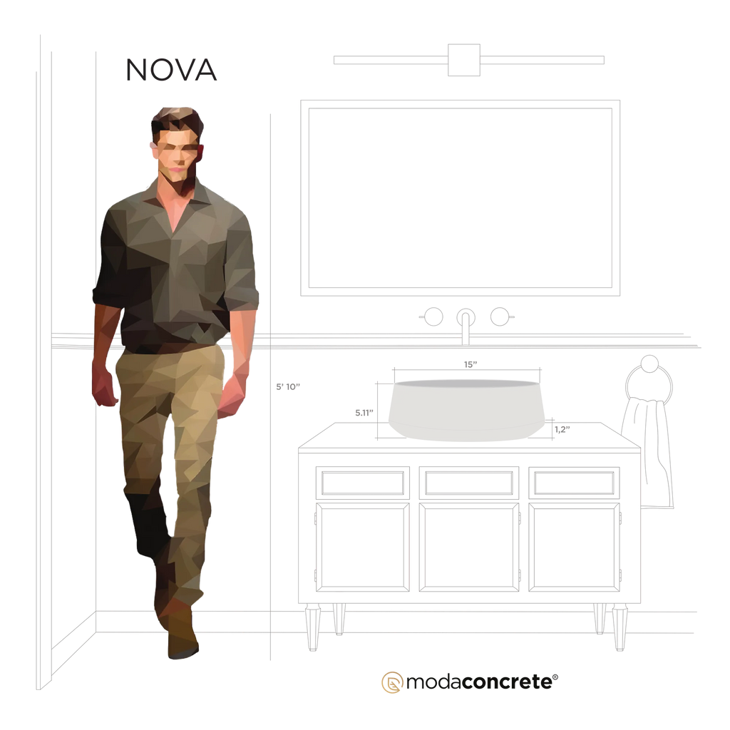 Nova Concrete Sink