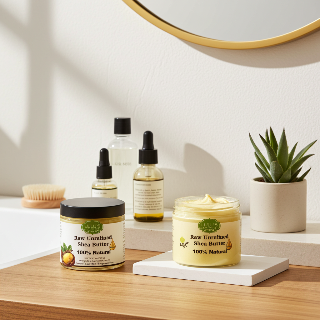 100% Raw African Unrefined Yellow Shea Butter – Pure, Natural Moisture
