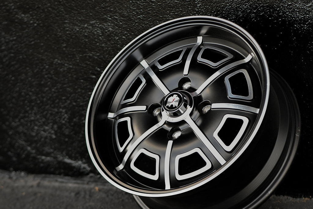 Pedrini | Satin Black Full Machined Face, Windows & Lip Edge