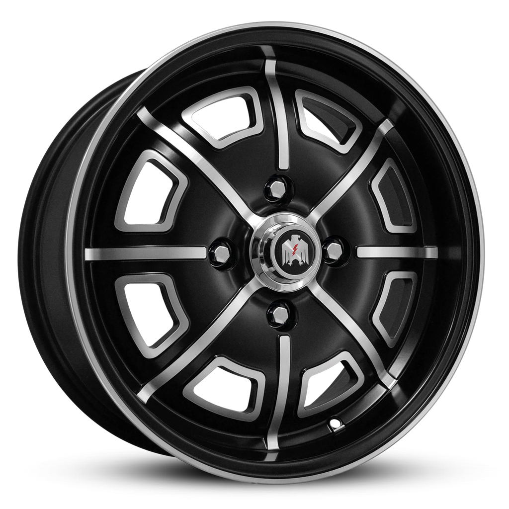 Pedrini | Satin Black Full Machined Face, Windows & Lip Edge