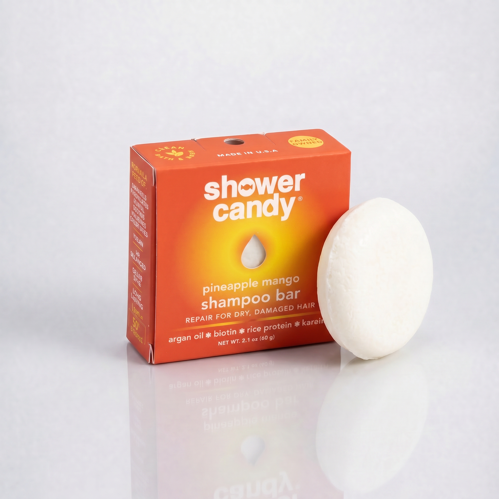 Pineapple Mango Shampoo Bar – Repair for Dry, Damaged Hair