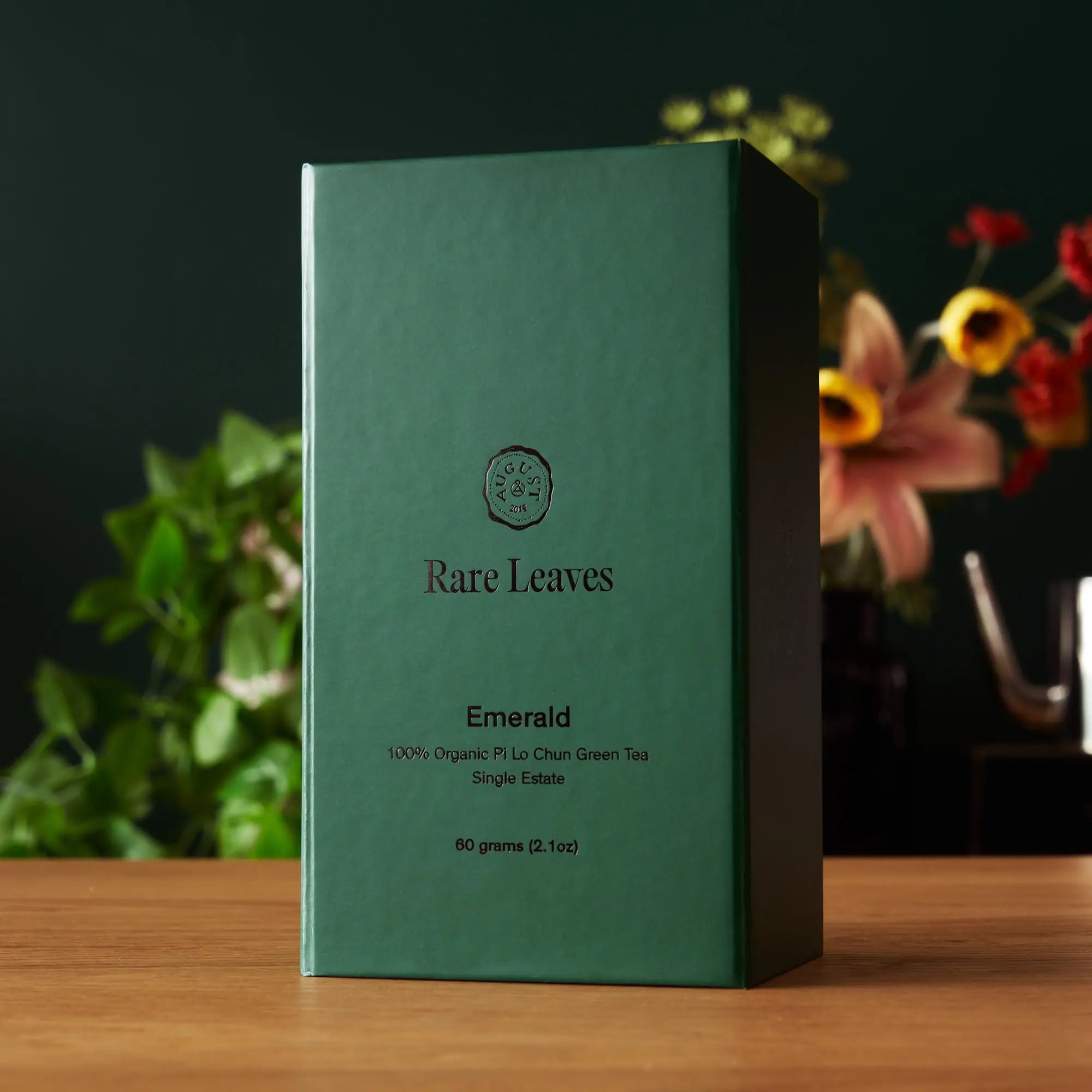 Rare Leaves Emerald — Single Estate Pi Lo Chun Organic Green Tea