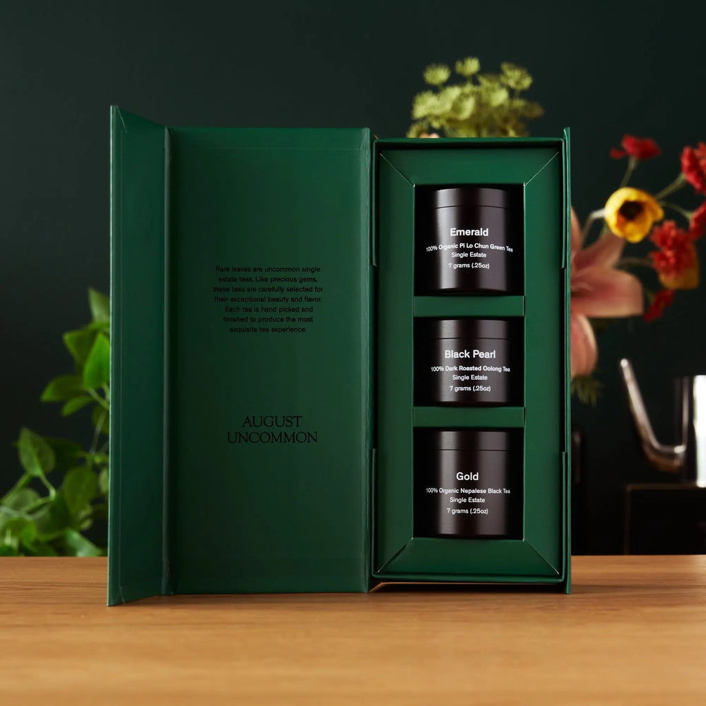 Rare Leaves Mini Tin Sampler — Try All Three Single Origin Teas