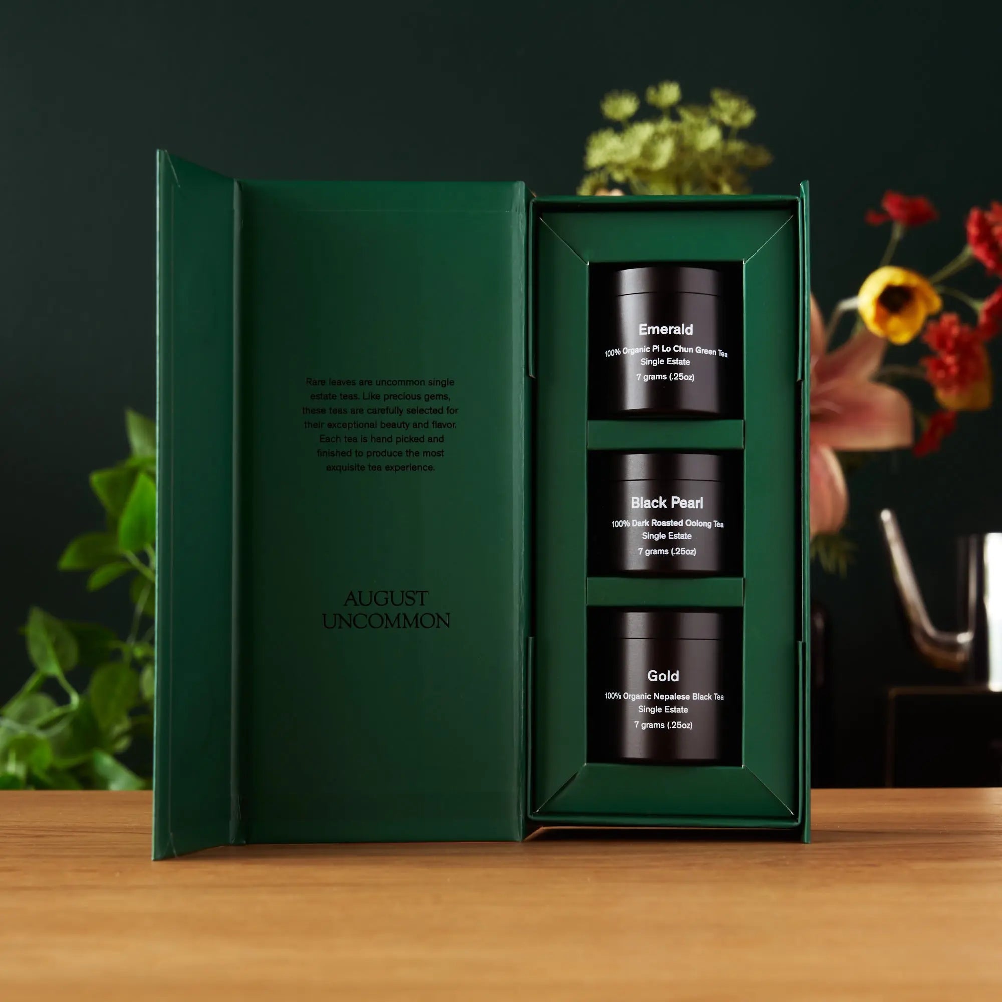 Rare Leaves Mini Tin Sampler — Try All Three Single Origin Teas