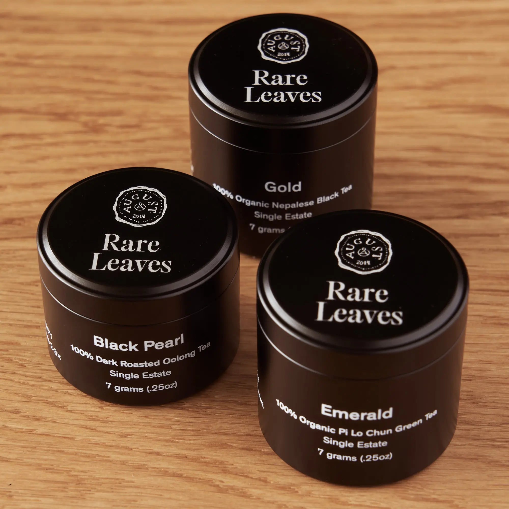 Rare Leaves Mini Tin Sampler — Try All Three Single Origin Teas
