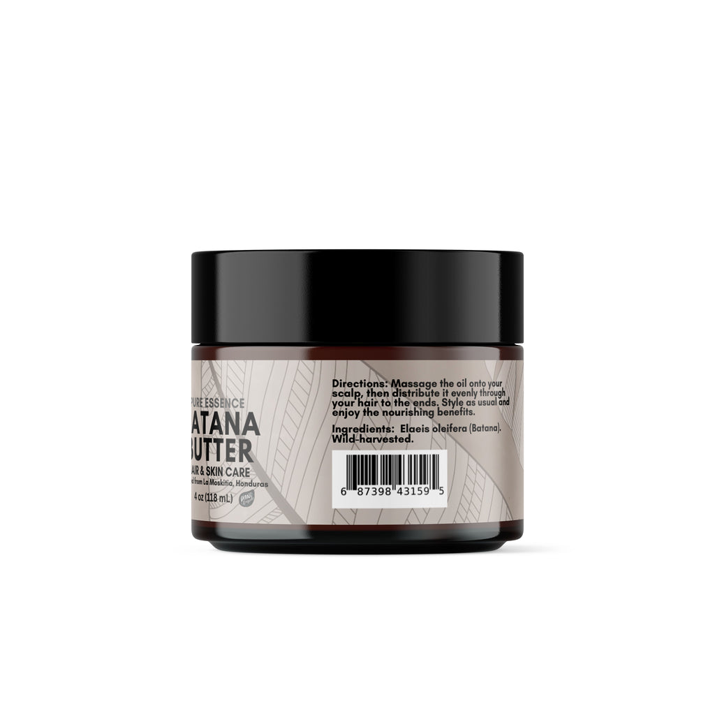100% Virgin x Unrefined Batana Butter | Raw, Cold-Pressed & Unsmoked — Deep Moisture & Shine