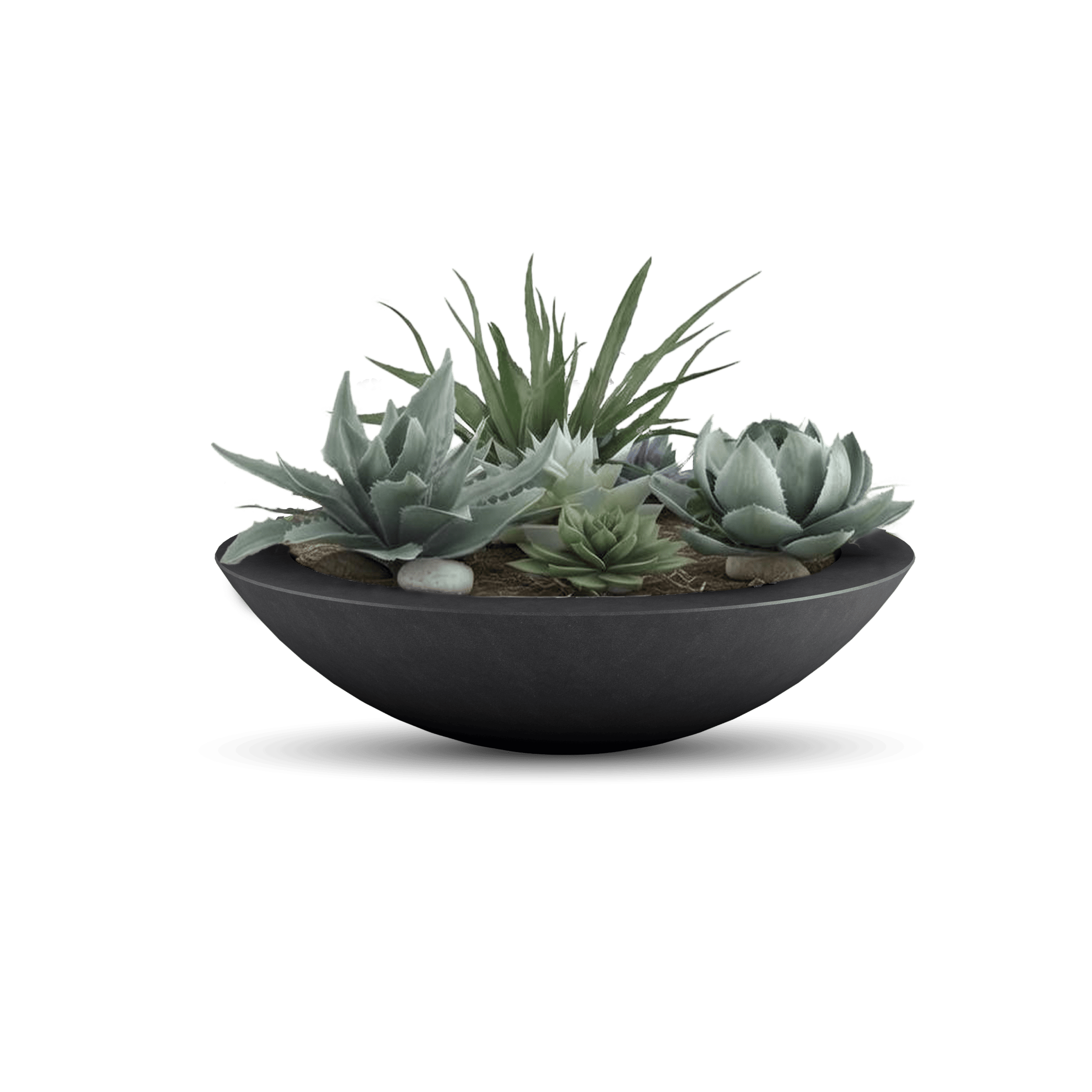Oceanside Outdoor Shallow Planter