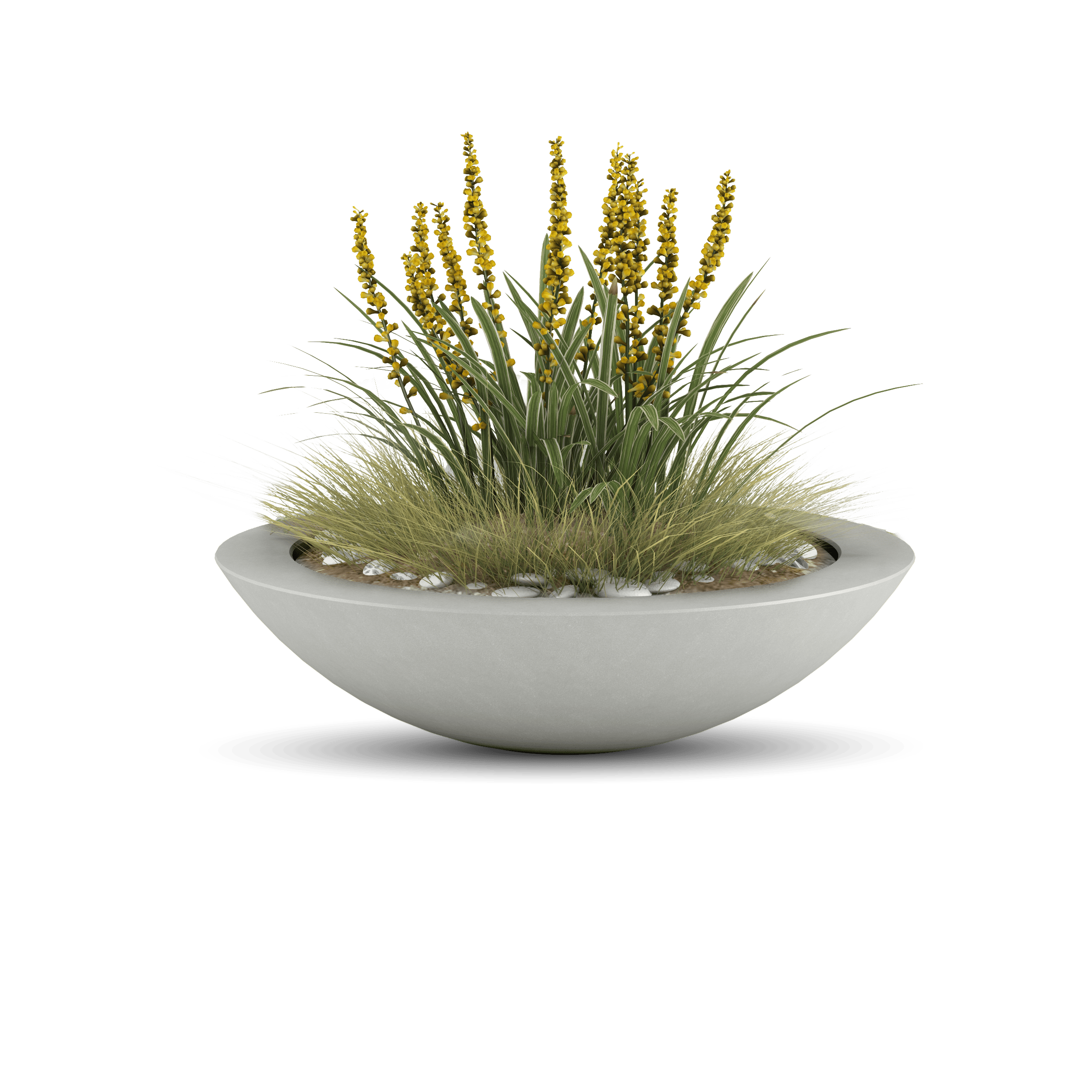 Oceanside Outdoor Shallow Planter