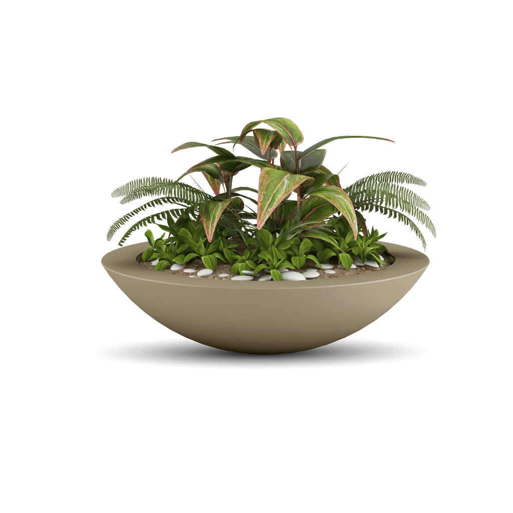 Oceanside Outdoor Shallow Planter