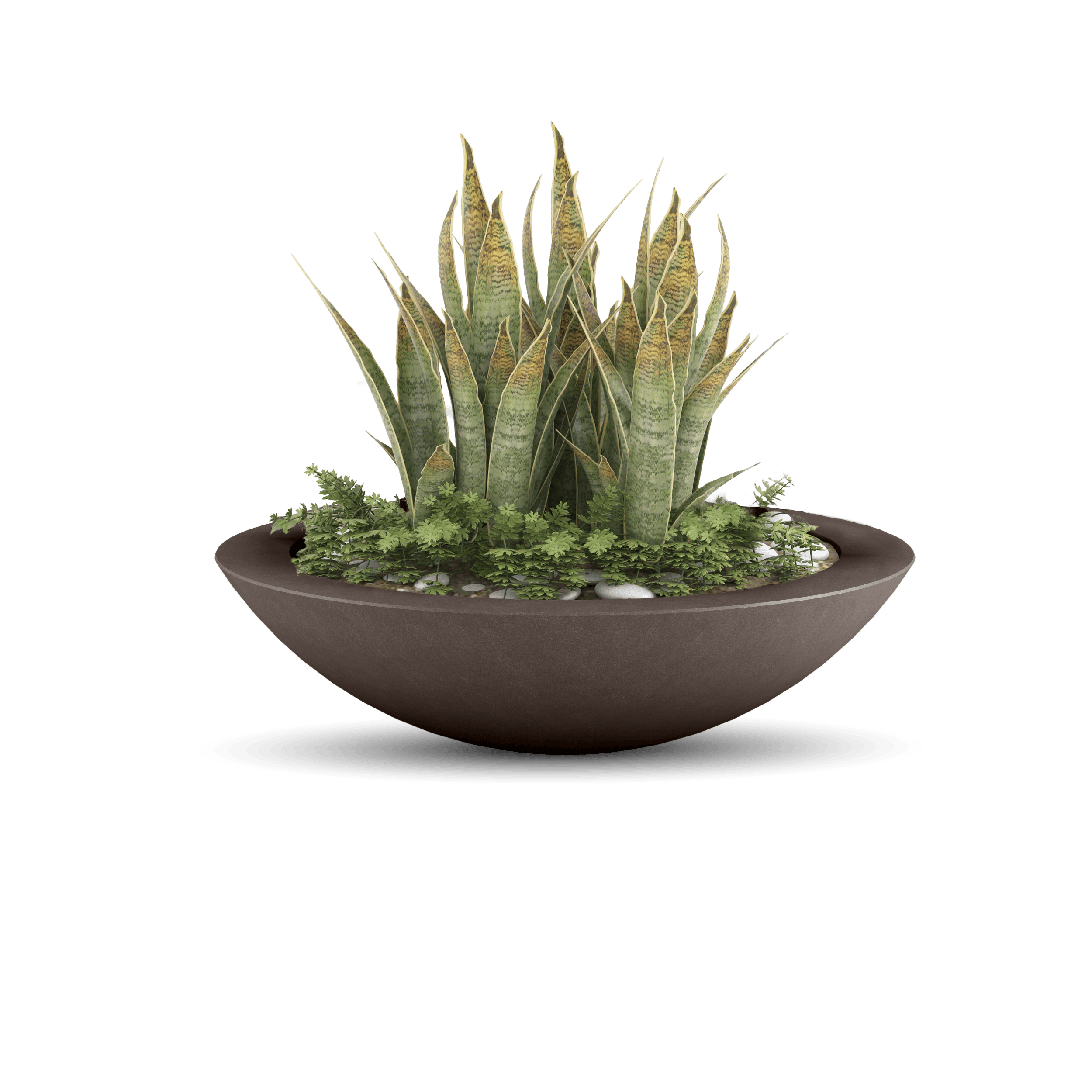 Oceanside Outdoor Shallow Planter